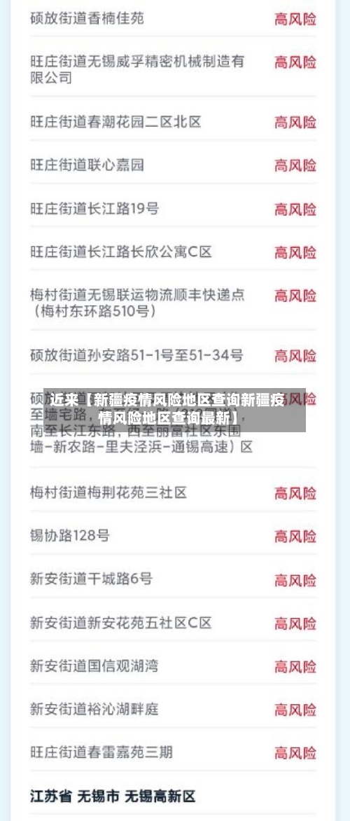 近来【新疆疫情风险地区查询新疆疫情风险地区查询最新】-第2张图片