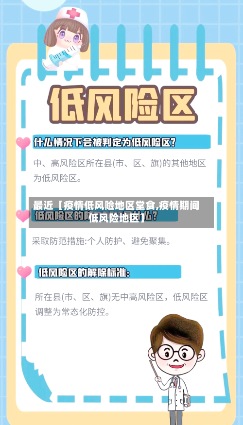 最近【疫情低风险地区堂食,疫情期间低风险地区】