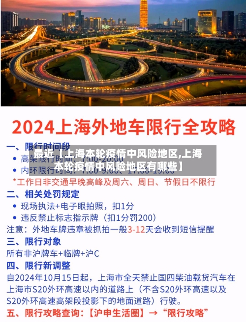 最近【上海本轮疫情中风险地区,上海本轮疫情中风险地区有哪些】