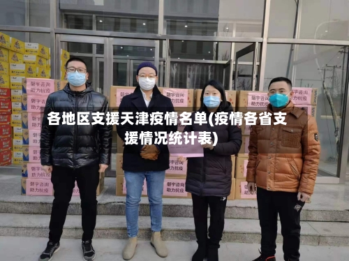 各地区支援天津疫情名单(疫情各省支援情况统计表)-第2张图片