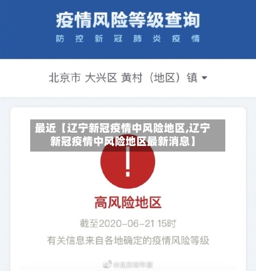 最近【辽宁新冠疫情中风险地区,辽宁新冠疫情中风险地区最新消息】-第2张图片