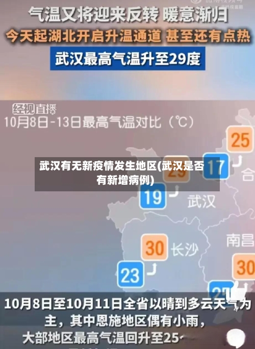 武汉有无新疫情发生地区(武汉是否有新增病例)