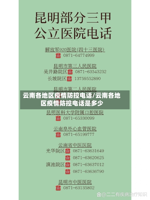 云南各地区疫情防控电话/云南各地区疫情防控电话是多少-第2张图片