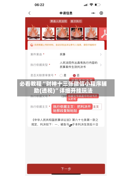 必看教程“财神十三张微信小程序辅助(透视)”详细开挂玩法-第3张图片