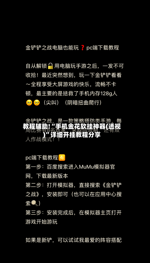 教程辅助!“手机金花软挂神器(透视)”详细开挂教程分享-第3张图片