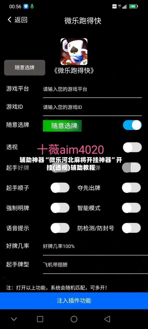 辅助神器“微乐河北麻将开挂神器”开挂(透视)辅助教程
