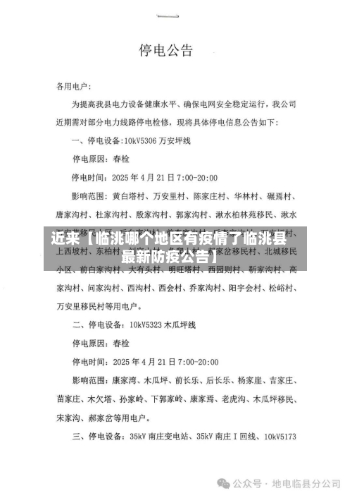 近来【临洮哪个地区有疫情了临洮县最新防疫公告】