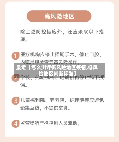 最近【怎么测评低风险地区疫情,低风险地区判断标准】