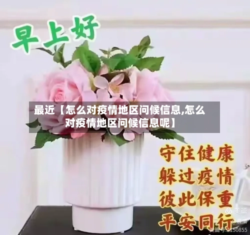 最近【怎么对疫情地区问候信息,怎么对疫情地区问候信息呢】-第2张图片