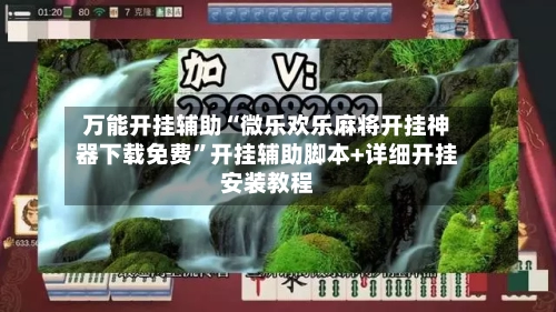 万能开挂辅助“微乐欢乐麻将开挂神器下载免费”开挂辅助脚本+详细开挂安装教程-第3张图片