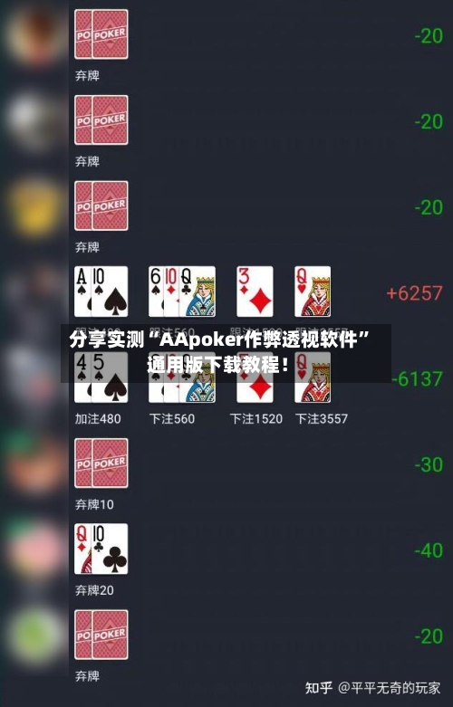 分享实测“AApoker作弊透视软件”通用版下载教程！-第2张图片