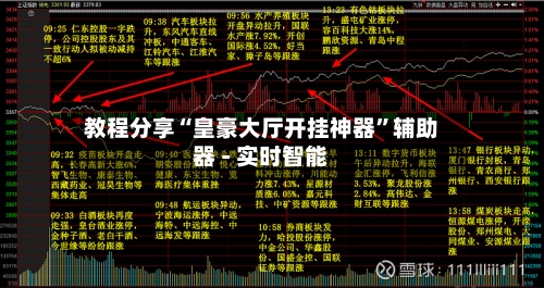 教程分享“皇豪大厅开挂神器”辅助器 - 实时智能