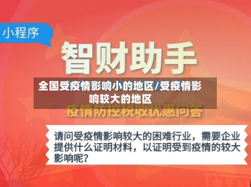 全国受疫情影响小的地区/受疫情影响较大的地区