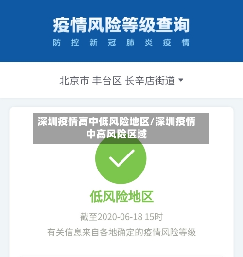 深圳疫情高中低风险地区/深圳疫情中高风险区域-第2张图片