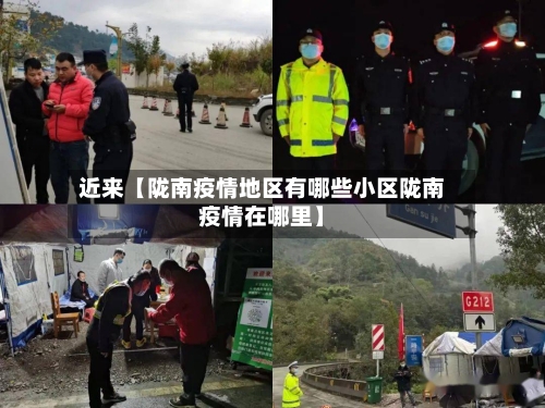 近来【陇南疫情地区有哪些小区陇南疫情在哪里】-第2张图片