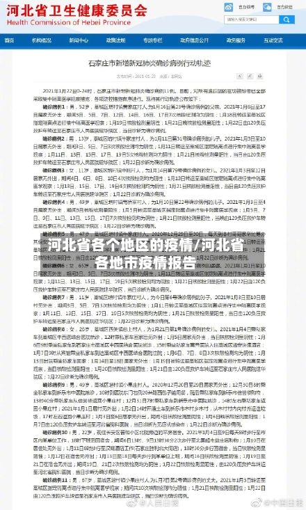 河北省各个地区的疫情/河北省各地市疫情报告-第2张图片